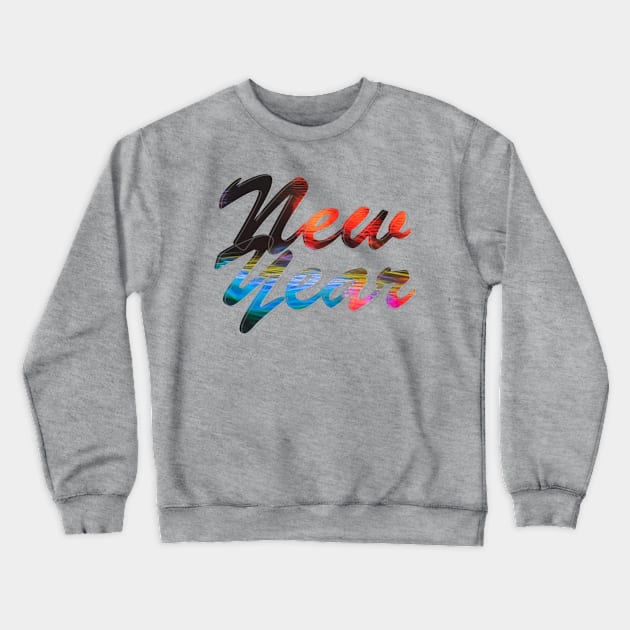 New Year Crewneck Sweatshirt by afternoontees